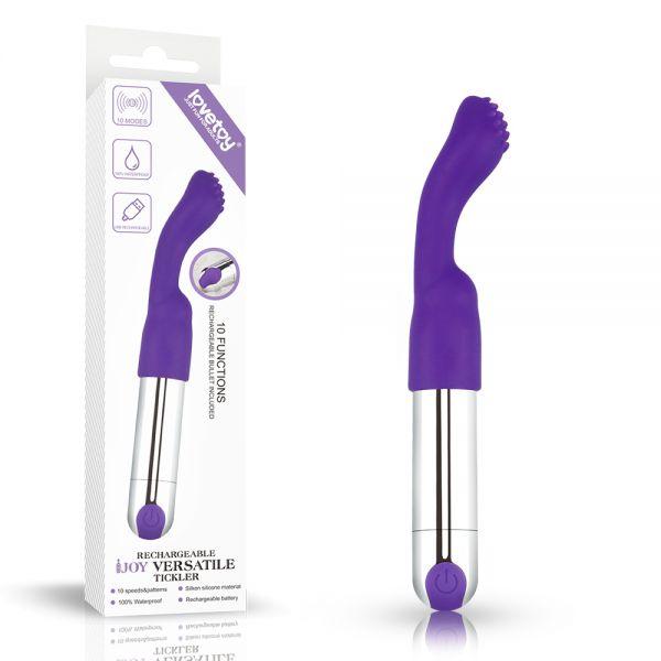 Фіолетовий стимулятор G-точки Rechargeable IJOY Versatile Tickler
