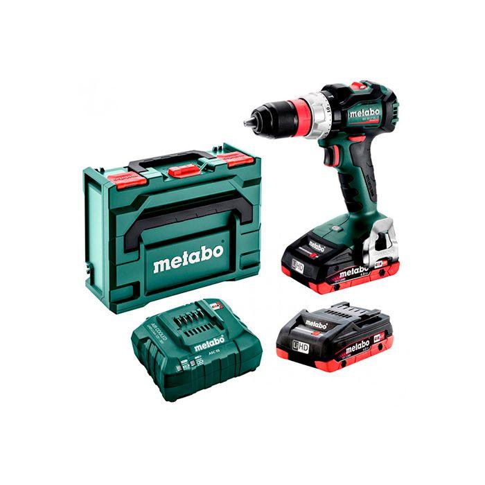 Акумуляторний шуруповерт Metabo BS 18 LT BL Q LiHD 2x4.0 Аг (602334800)