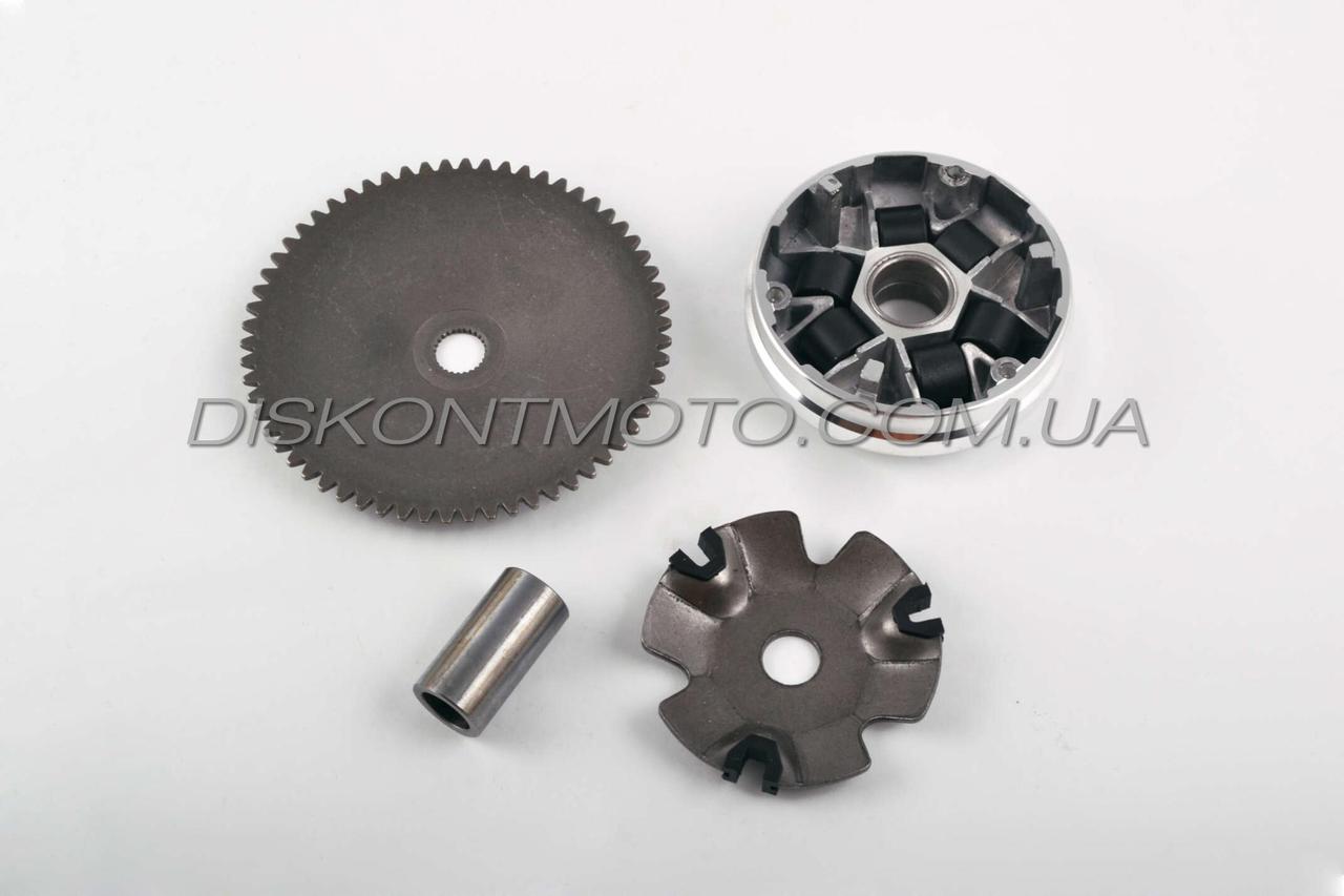 Варіатор передній 4T GY6 50/65/80 китайський скутер 139QMB (палець, щока зворотня) KOK