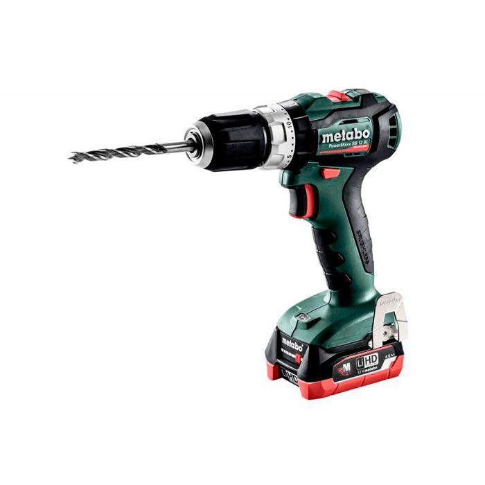 Акумуляторний ударний шуруповерт Metabo PowerMaxx SB 12 BL LiHD 2x4.0 Аг (601046800)