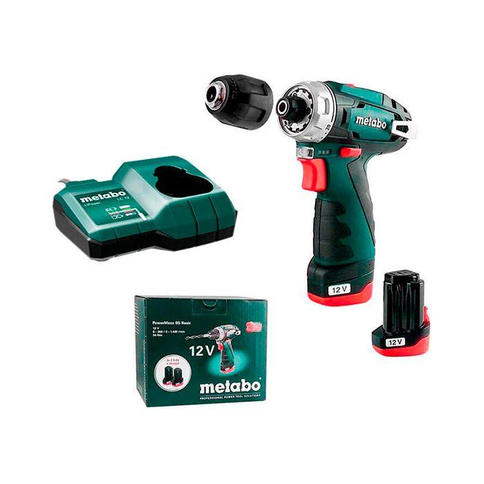 Акумуляторний шуруповерт Metabo PowerMaxx BS картонна коробка (600984000)
