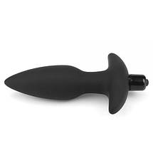 Анальна пробка з потужним віброелементом та 10 режимами вібрації Vibrating Anal Plug, фото 5