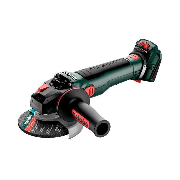 Акумуляторна болгарка Metabo WVB 18 LT BL 11-125 Quick Inox Каркас (613091850)