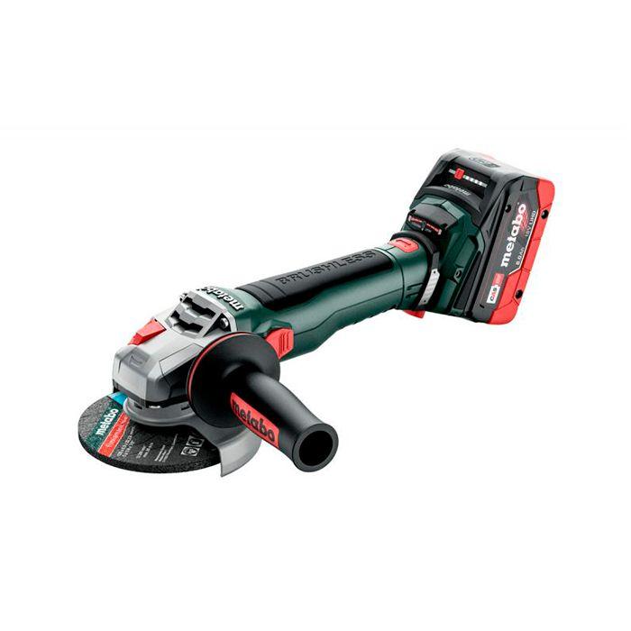 Акумуляторна болгарка Metabo WB 18 LT BL 11-125 Quick LiHD 2x8.0 Аг (613054810)