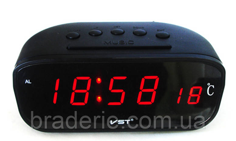 Автомобільний годинник VST 803C-1