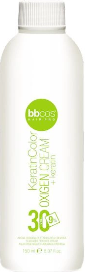 Окисник кремоподібний BBcos Keratin 30 volume 9% 150 мл