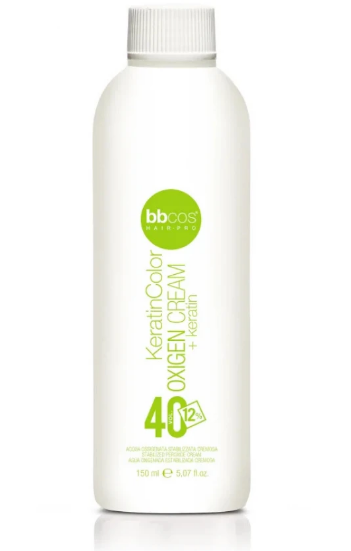 Окисник кремоподібний BBcos Keratin 40 volume 12% 150 мл, фото 1