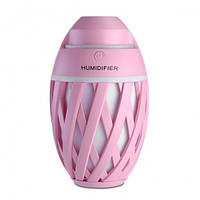 Мінізволожувач повітря нічник Anymore small humidifier Рожевий (15667P)