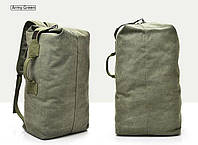 Тактический баул Fronter Tactical Canvas Backpack Army green