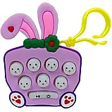 Дитяча Іграшка-Брелок Pop It №15, Інтерактивна Гра для Розвитку Моторики та Уважності, фото 2