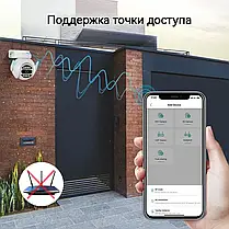 Камера Відеоспостереження WIFI Smart Camera Q21-2.0MP APP: ICSEE, Вулична Камера з Віддаленим Доступом, фото 6