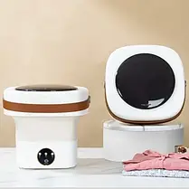 Міні пральна машина Foldable washing machine FP-8806 11L LK202310-39, Портативна складна пралка, фото 6