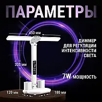 Лампа настільна світлодіодна з акумулятором 2000 мАг Master, Світлодіодна портативна LED-лампа, фото 6