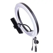 Кільцева Лампа Ring Fill Light QX-300 30см + Штатив 2.1м, Світлодіодне Освітлення для Блогера, фото 5