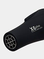 Фен для волосся професійний з насадками потужний Professional X6, Стильна Зачіска за Кілька Хвилин, фото 4