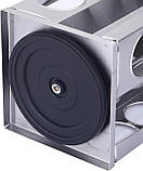 Спецівниця UNIQUE UN-1302 12 в 1 квадрат, Практичний і оригінальний набір для спецій, Спеції на підставці, фото 3