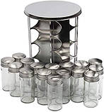 Спецівниця UNIQUE UN-1303 16 в 1 коло, Практичний і оригінальний набір для спецій, Спеції на підставці, фото 4