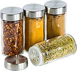 Спецівниця UNIQUE UN-1303 16 в 1 коло, Практичний і оригінальний набір для спецій, Спеції на підставці, фото 8