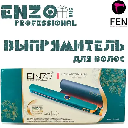 Випрямляч для волосся ENZO EN-3824, Праску для волосся, Багатофункціональний стайлер, фото 1