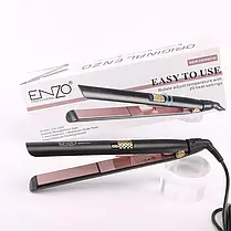 Титанова праска Pro Flat Iron ENZO EN-5185, Праска для волосся, Багатофункціональний стайлер, Випрямляч для волосся, фото 4