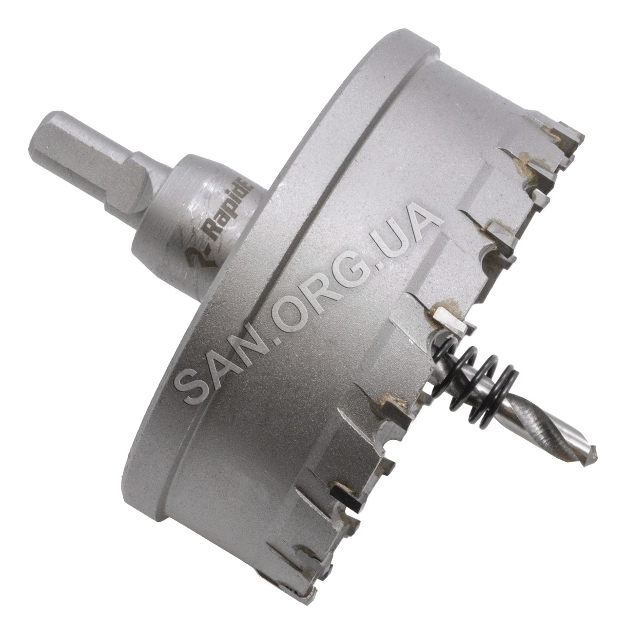 Коронка Універсальна по металу 90 мм RapidE TCT з твердосплавними напайками, фото 1