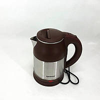 Електронний чайник Rainberg RB-808 2л | Чайник електро | Чайник дисковий Стильний UH-932 електричний чайник