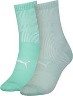 Носки женские Puma SOCK CLASSIC 2P WOMEN мятные (2 пары) 103003001-011