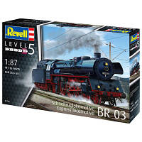 Сборная модель Revell Экспресс локомотив BR03 с тендером уровень 5, 1:87 (RVL-02166) - Топ Продаж!