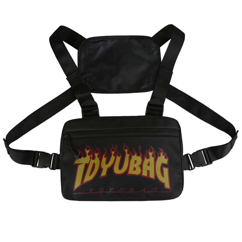 Нагрудна сумка 3025 TOYU BAG чорна, фото 1