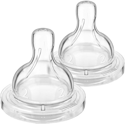 Соска Philips AVENT Анти-Колик, медленный поток 1+ мес 2 шт (SCY762/02)