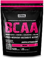 ВСАА аминокислоты 2/1/1 красная вишня 500 г BCAA Extremal ВСАА для набора массы для коктейлей