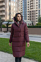 Пальто женское зимнее плащевка Канада на силиконе 42, 44, 46 (3цв) "YANUSH" недорого от поставщика