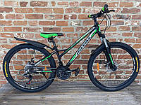 Велосипед Royal 26 CUBA чорно-зелений 2024