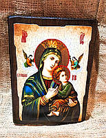 Икона Страстная Богородица 170*230 мм (на дереве)