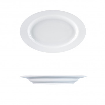 Блюдо Lubiana Kaszub порцелянове овальне 240 мм х 160 мм 255(24), фото 1