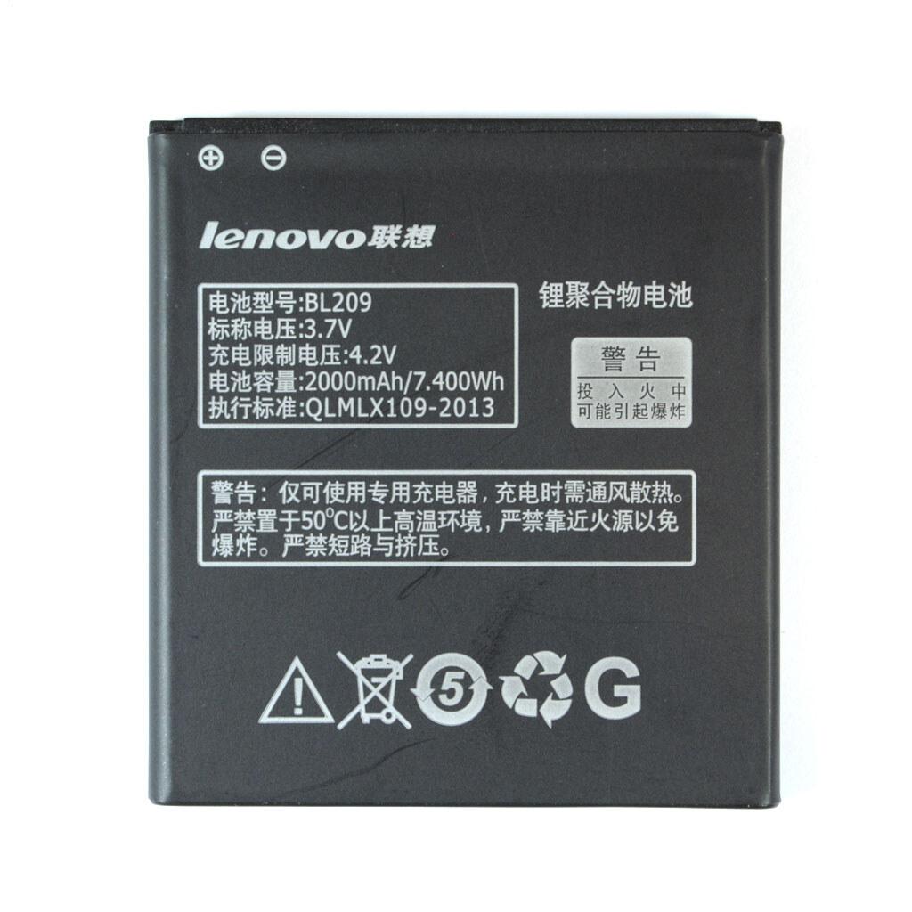Акумулятор Lenovo A378T / A398t / A516 / A630E / A706 / A760 / A788T / A820E, BL-209, Original
