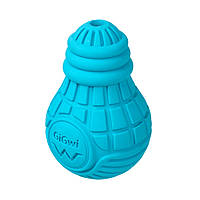 Игрушка для собак GiGwi Лампочка резиновая Bulb Rubber S 9 см Голубая (2336) CP, код: 7687937