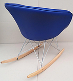 М'яке крісло-качалка SDM Мурат-R сині, фото 4