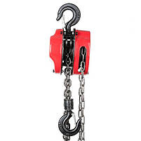 Таль ланцюговий INTERTOOL GT1408, 3 т, ланцюг 3 м, фото 4
