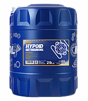 Трансмиссионное масло Mannol Hypoid Getriebeoil 80w90 20л GL-4/GL-5