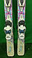 Гірські лижі Volkl Chika 110 см карвінг б/у, фото 3