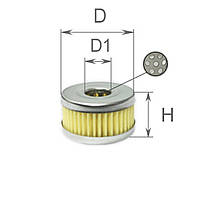 Фильтр топливаный Альфа AF 429 Газовый ред-р с внутр. метал. карк.