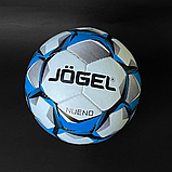 Футбольний м'яч тренувальний для вулиці 5 розмір для гри у футбол Jogel Nuevo Ручний шов (3G1), фото 2