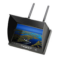 7" FPV монитор LCD5802D 5.8G 40CH DVR запись видео и встроенный аккумулятор 2000 мАч