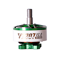 FPV бесколлекторный двигатель T-Motor Velox V2207 V3 KV1950 green мощный электромотор для коптера