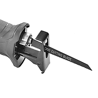 Пила сабельная потужний 710 Вт глибина різання дерево: 115 мм, металл: 5 мм HECHT 1571, фото 2