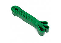 Резиновая петля для фитнеса EasyFit 19-65 кг зеленая - Резинка для подтягиваний