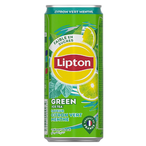 Lipton Green Mint Sleek 330ml 1/24