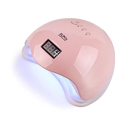 Лампа Sun 5 Pink для сушіння нігтів UV/LED 48 Вт