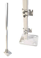 Підлоговий кронштейн для кріплення радіатора 650 мм 101040115